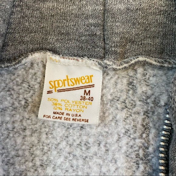 Vintage 1980s Harley Davidson Zip Up Hoodie Sweatshirt - Picture 7 of 9